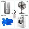 450V Motor Run Capacitor Round Water Pump Capacitor Reliable Washer Capacitor