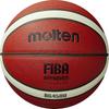 Баскетбольный мяч Molten BG4500 для зала, одобрен FIBA, официальный игровой мяч WBBL, премиальная композитная кожа, размер 6, оранжевый/слоновая кость, для мальчиков 12, 13, 14 лет, девочек