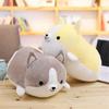 Cute Bodied Soft Down Cotton Corgi Plush Toy Dog Sleeping Companion Child Gift