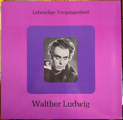 Виниловая пластинка WALTHER LUDWIG  Walther Ludwig LV232 Lebendige Verga Австрия Классика Б/У
