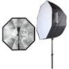 Софтбокс GODOX SB-UBW 120 см, восьмиугольный, сборка не требуется, зонтичный софтбокс, поставляется с сумкой для хранения, студийный портрет, идеально подходит для предметной фотосъемки