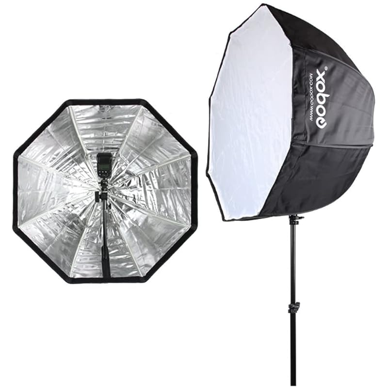 Софтбокс GODOX SB-UBW 120 см, восьмиугольный, сборка не требуется, зонтичный софтбокс, поставляется с сумкой для хранения, студийный портрет, идеально подходит для предметной фотосъемки