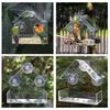 Bird Feeder Birds House for Outdoor, Window Bird Feeder with Strong Suction Cups for Wild Birds, Cardinal, Bluebird