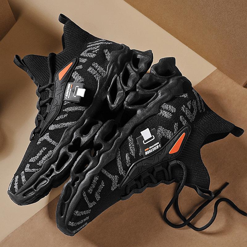 New Shoes for Men Casual Sport Platform Shoes Spring Trend Breathable Chunky Sneaker Street Cool Trainers