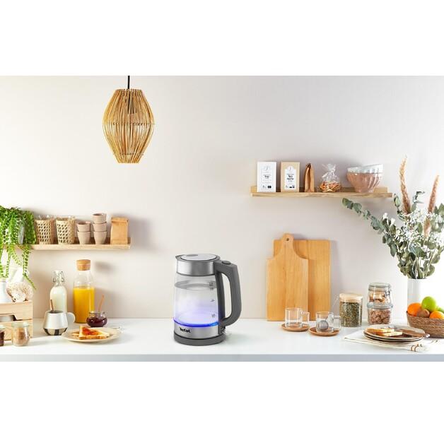 Tefal Glass Electric Kettle KI740B30