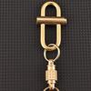 Detachable Car Keychain 360 Degree Swivel Quick Release Keychain Titanium Zinc Zinc Alloy Keychain  Gifts