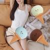 Ice Cream Plush Toy Cartoon Colorful Ice Cream Doll Plushie Plush Pillow