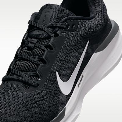 Nike Winflo 11 Черный Антрацит Холодный Серый Белый (Женский) кроссовки