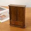 1/12 кукольный домик миниатюрный шкаф с двумя дверцами модель шкафа для кукольного домика мебель декор микросцена строительство реквизит
