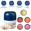 Xiaomi Electric Garlic Puree Machine, Garlic Grinder, Portable Rechargeable Meat Grinder, Vegetable Mixer, 250ML Kitchen Tool Grinder