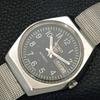AUTOMATIC VINTAGE SEIKO 5 JAPAN MENS BLACK COLOR DIAL WATCH A500844-5 R154-a500844