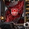 Wall Hanging Tapestry Nottingham Forest Football Print Cloth for Living Room Bedroom Home Decor