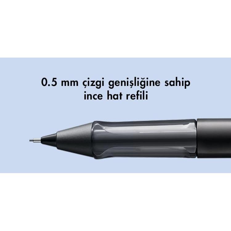 Механический карандаш LAMY AL-star All Black L171 0,5 мм Ограниченная серия - Немного более толстая, популярная модель с алюминиевым корпусом, основанная на бестселлере