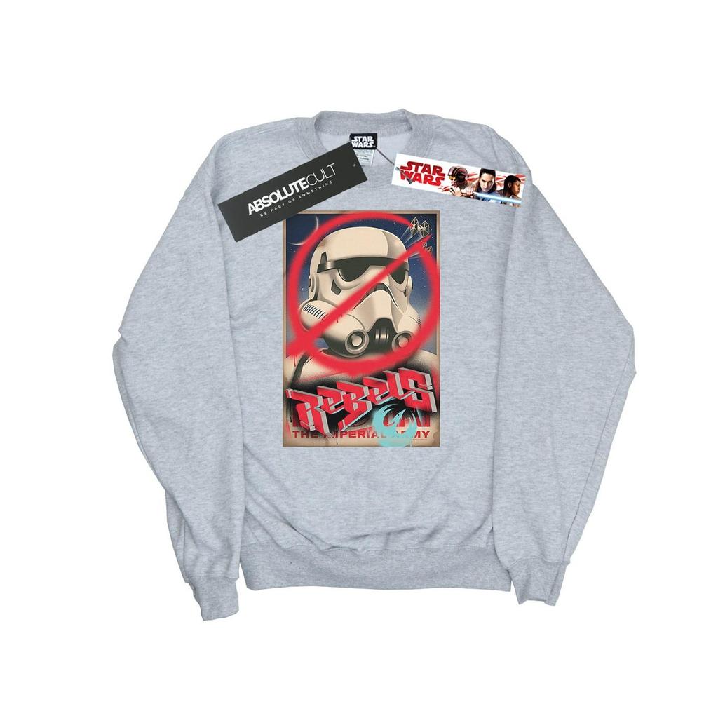 Star Wars Mens Rebels Poster Sweatshirt