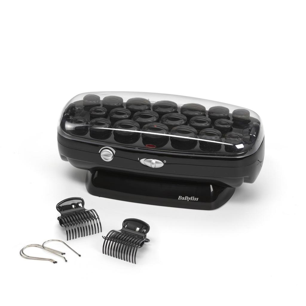 Babyliss RS035E Hair Curlers Thermo-Ceramic Rollers Black