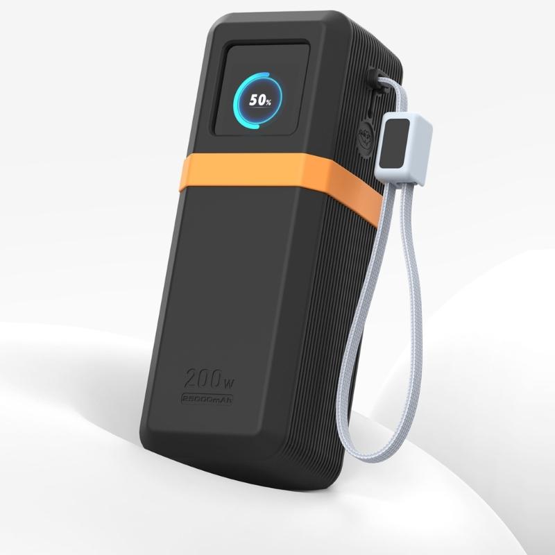 Силиконовый чехол для Power Bank PB728 200 Вт 25000 мАч, портативных зарядных устройств, защитный чехол, дорожная сумка для переноски, сумка для хранения