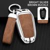 Подходит для Peugeot GT-GTline 308 3008 2008 4008 5008 Чехол для ключа нового автомобиля Металлический Кожаный чехол для ключа автомобиля высокого класса Автоаксессуары