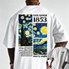 2026 Van Gogh 1853 Starry Night Print Graphic T Shirt Vintage Postimpressionism Art Casual Streetwear Unisex Short Sleeve Tee