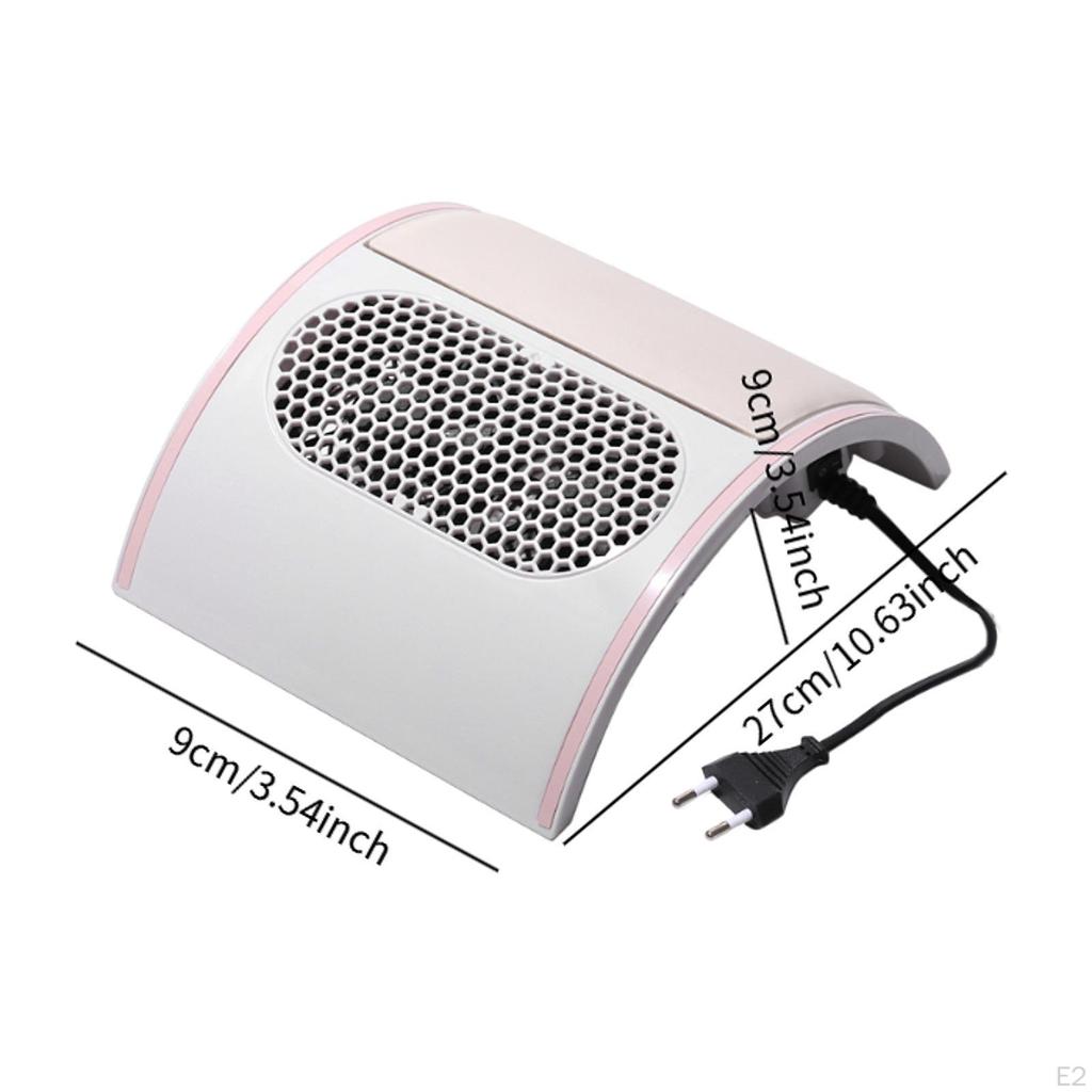 Пылесос для ногтей Машина для сбора пыли Подставка для рук Всасывающее устройство Искусство