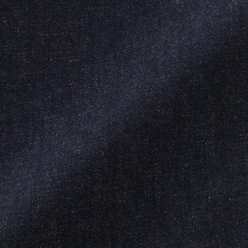 MUJI Джинсы-бочки из денима с добавлением капока, темно-синие, размер S, женские, (BE1YFA5A)