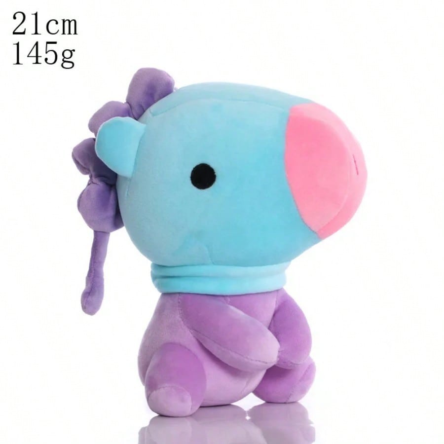 LINE FRIENDS BT21 Kpop Аниме 10–24 См Мультяшная Плюшевая Игрушка Рюкзак: Милая кукла в корейском стиле — Идеально подходит для Рождества и дней рождения