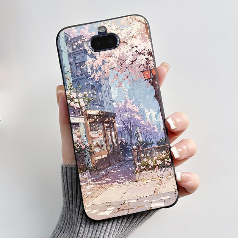 Casing For Sony Xperia 20/Xperia 8 Lite/SOV42 Case Shell Shockproof Bumper Luxury Cute Cool Boys Girls Soft Silicone Matte Cover