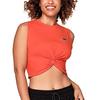 ZUMBA WEAR Укороченный топ с перекрутом, Женский, Размер S, Оранжевый, Z1T000442