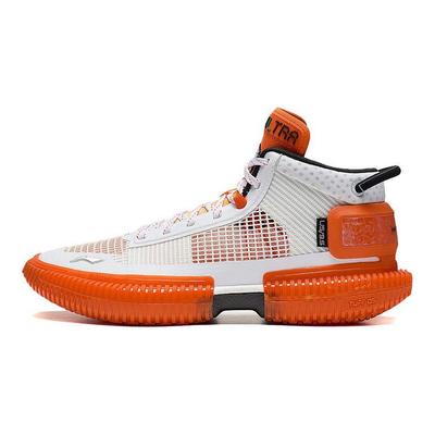 Баскетбольные кроссовки Li Ning Fang Wu 3 Ultra Cushioning Support Lightweight Rebound Mid-Top, мужские баскетбольные кроссовки Standard-White ABFS011-9