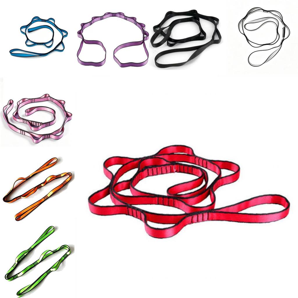Lightweight Polyester Yoga Rope With Safety Lock For Aerial And Core Exercises