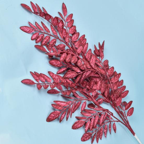 Искусственная ветка, не выцветающая имитация листьев саранчи, ветка, инженерный ландшафтный декор