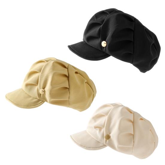 Женская кепка газетчика, регулируемый козырек, берет, шляпа на все времена, дышащая, остроконечная шляпа, женская, для девочек, винтажная, повседневная, шляпа газетчика, таксиста