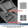 For NEW Zeekr 7X 2025-2026 Wireless Charging Pad, Central Control Panel Pad, Interior Anti Slip Pad, Silicone Accessories