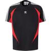Футболка Originals Archive Tee Ss Striped Print Sports T-Shirt Men Tops Black Light-Crimson JM7283