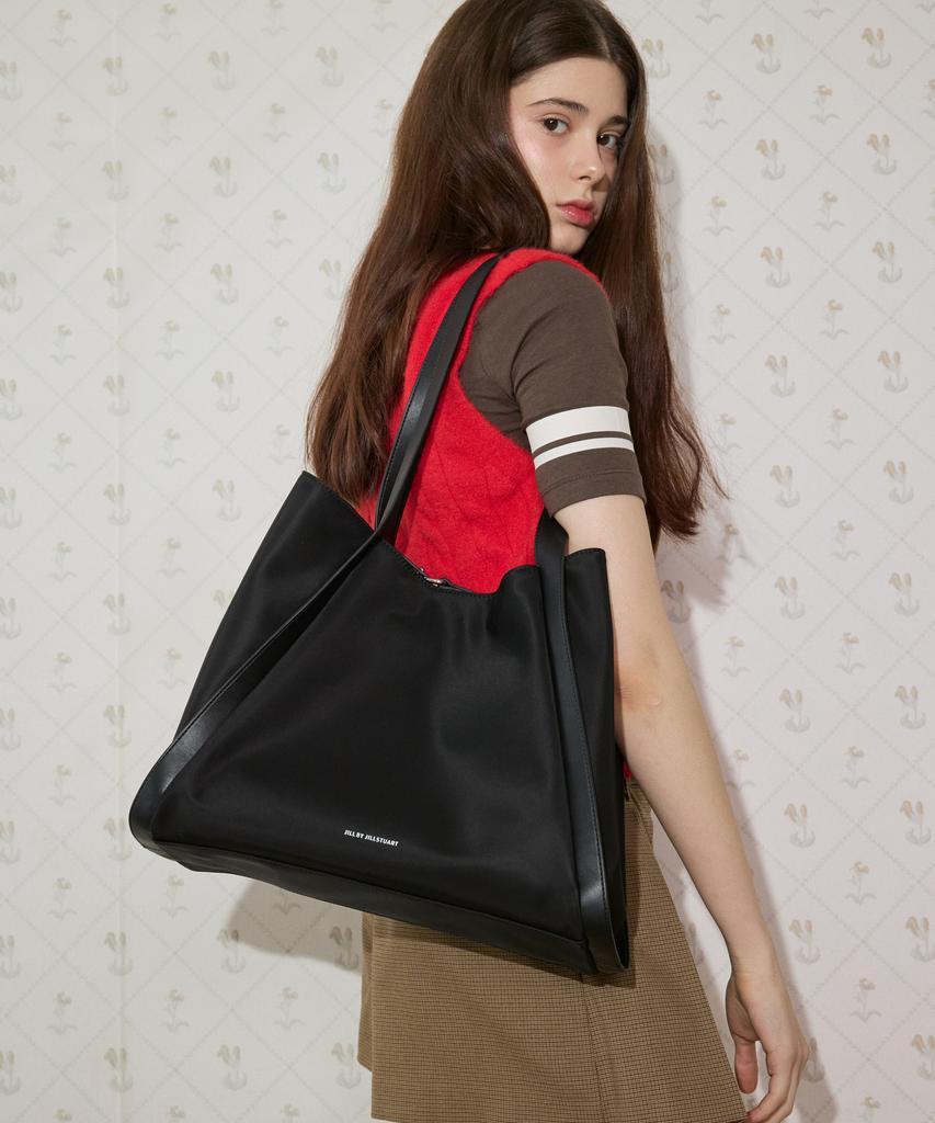 Jill By Jillstuart [Daniel] Черная сумка-шоппер - Нейлоновая версия
