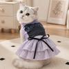 New pet clothes into a cat kitten sweet cascading skirt breathable cat dog vest cute clothing