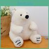 Плюшевая игрушка Белый медведь Детский День рождения Фестиваль Подарок Аквариум Кукла Хлопок ПП