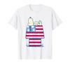 Peanuts Snoopy Patriotic Kennel Independence Day T-Shirt
