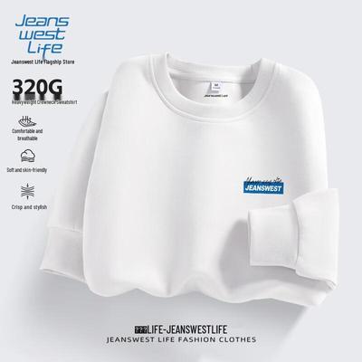 Худи JEANSWEST LIFE с принтом букв для мужчин