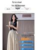 White High-Waisted Cotton Linen Wide-Leg Pants for Women - Summer 2026 Edition, Floor-Length Yamamoto Style.