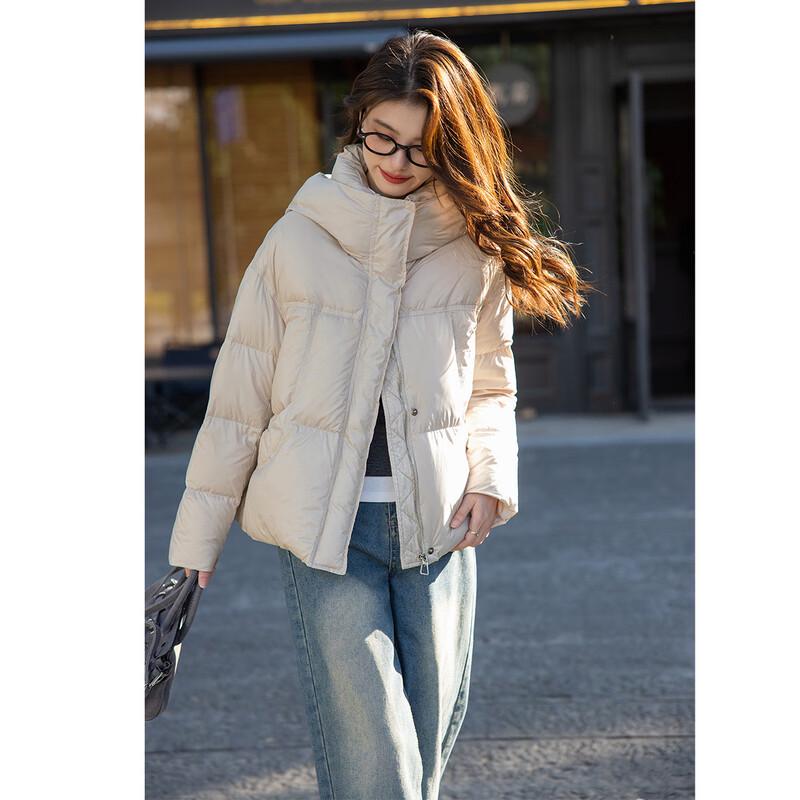 MOKANA Женская Модная Универсальная Куртка Пуховик с Длинным Рукавом MKNJD2789