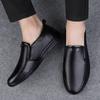 Fashion Leather Men Casual Shoes Slip On Formal Loafers Luxury Brand Comfortable Men Moccasins Italian Soft Male Driving Shoes