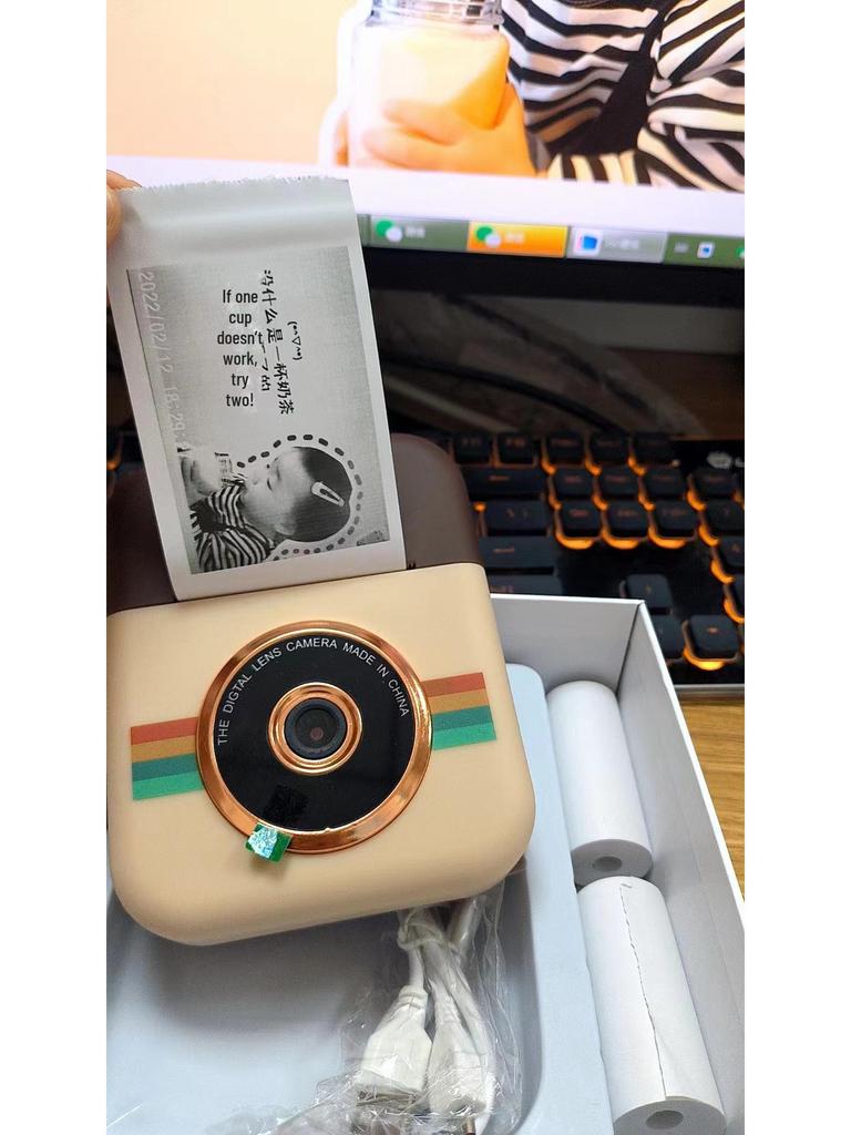 Детская камера A7 с двойной камерой HD и функцией мгновенной печати