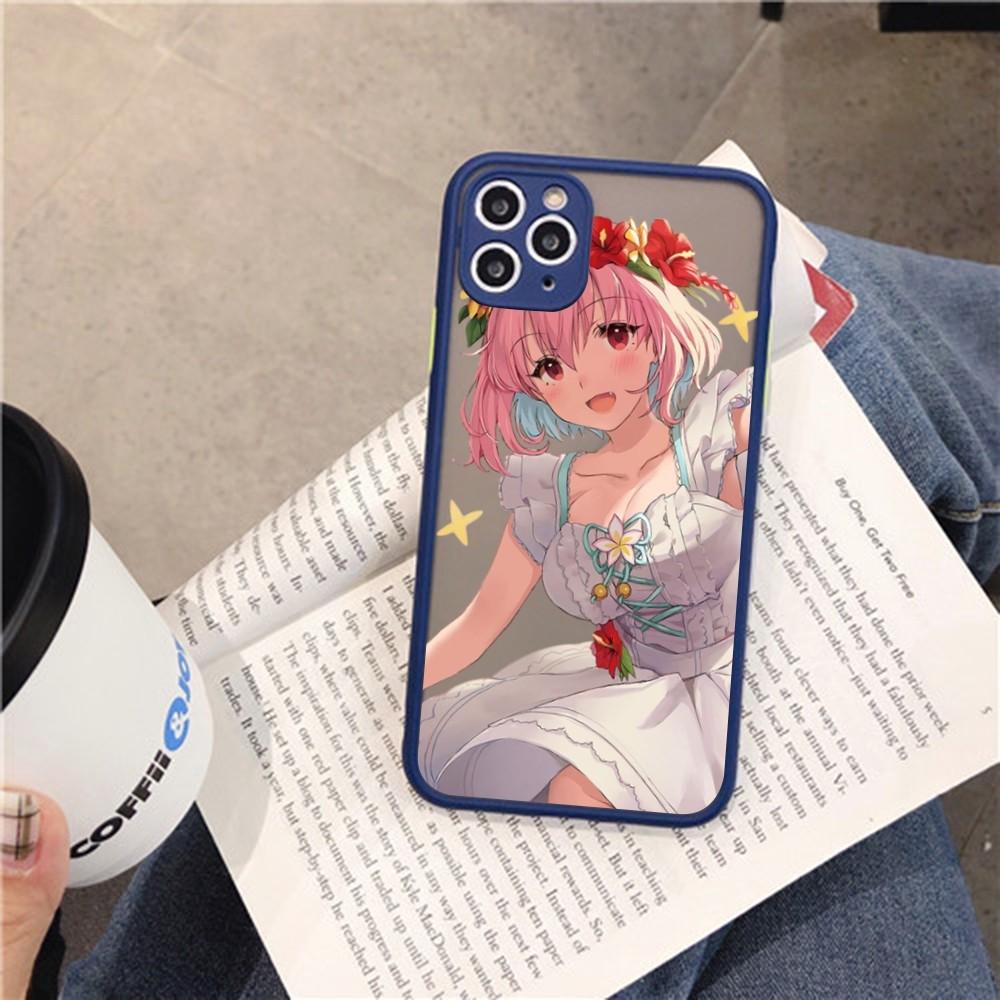 Riamu Yumemi Anime Phone Case for iPhone 14 11 12 13 Mini Pro Max 8 7 Plus X XR XS MAX Translucent Matte Cover