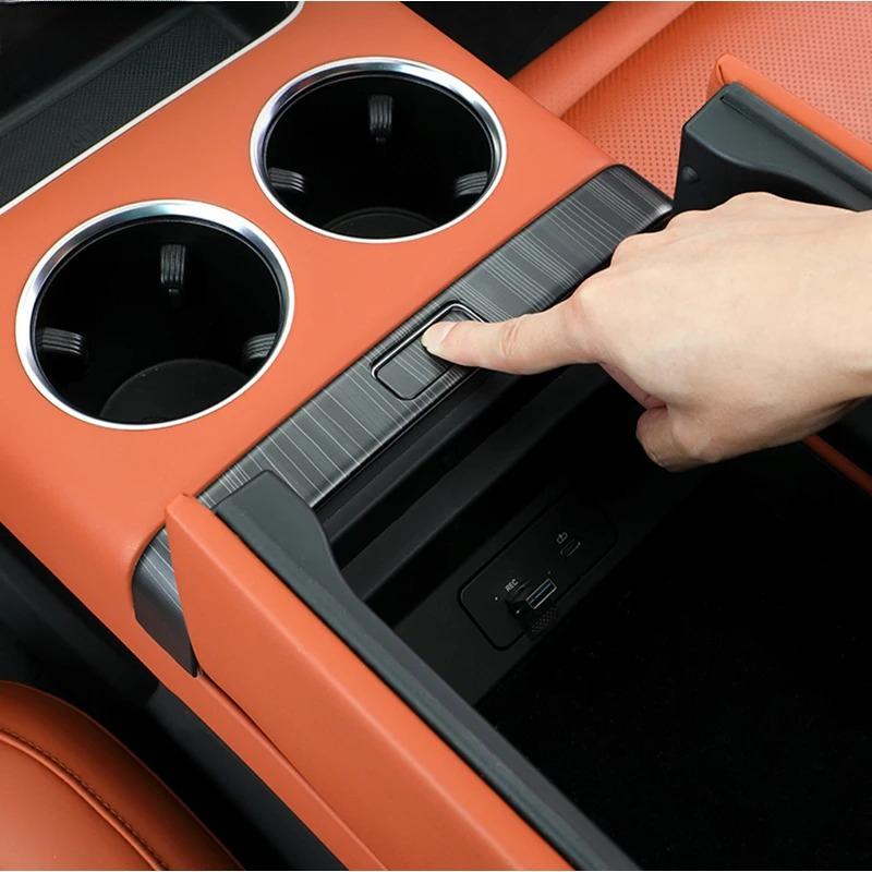 Декоративные наклейки на крышку подлокотника центральной консоли для автомобилей Lixiang Li L6 L7 L8 L9, накладки на кнопки переключателей, автоаксессуары для модификации