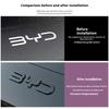 BGY1 Для BYD Song Plus DMI Seal U Sealion 6 Черный Передний Значок Модификация Черный Воин Значок Автомобиля Покрывающие Стиль Логотип