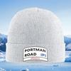 Дорожный знак Portman road Ipswich код Мужская Женская Унисекс Вязаная Шапка Бини Шапка-Свитер Зимняя Термотеплая Рождественская Уличная Велосипед
