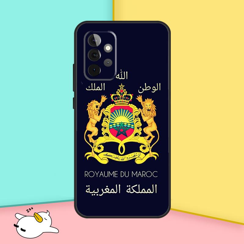 Morocco Flag Case For Samsung Galaxy A53 A13 A23 A33 A17 A06 A16 A56 A36 A54 A34 A14 A52 A32 A15 A35 A55