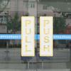 3D Embossed Self-Adhesive Acrylic Door Sign for Offices, Departments, or Toilets