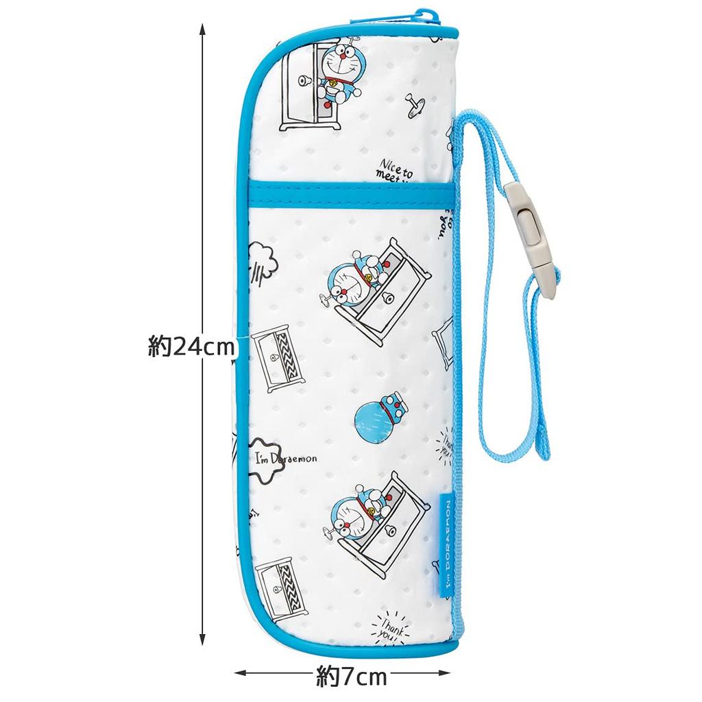 Skater Nonwoven Baby Bottle PET Bottle Sanrio Pouch, Bottle/Water Pouch, I'm Doraemon, BHOP1-A