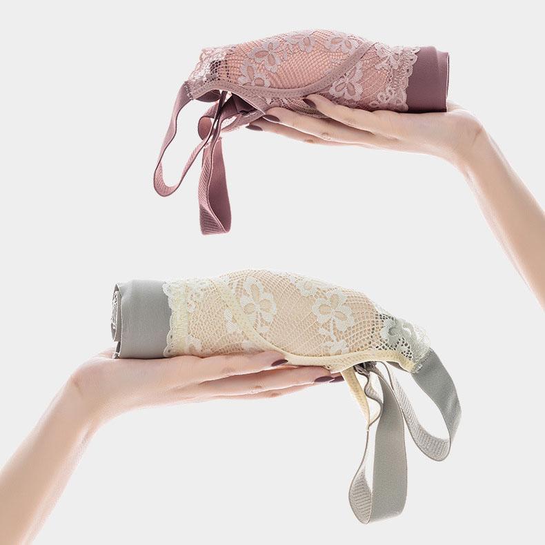 Бюстгальтеры с застежкой спереди, женский регулируемый большой бюстгальтер без косточек, собранный в бюстгальтер, кружевной сексуальный бюстгальтер